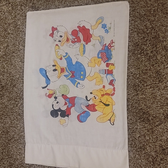 1960's Vintage Walt Disney Pillow Case - Picture 4 of 6